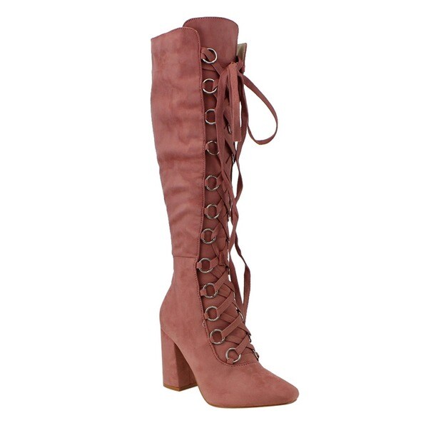 cape robbin lace up boots
