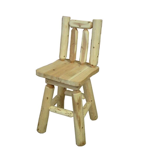 rustic swivel bar stools gray white cedar log rustic swivel bar stool free shipping today rustic swivel bar stools gray white cedar log rustic swivel bar stool free shipping today