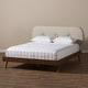 preview thumbnail 3 of 7, Carson Carrington Floro Mid-century Modern Platform Bed