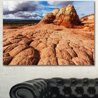 Tough Rocks in Vermillion Cliffs - Oversized Landscape Canvas Art ...