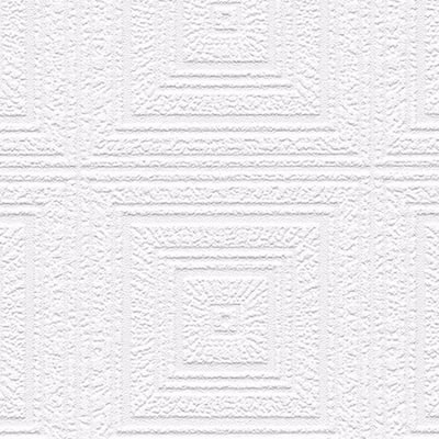 Grayson White 33-foot x 21-inch Textured and Paintable Wallpaper - 21 x 33'