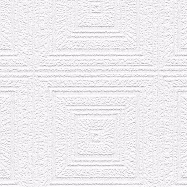 Grayson White 33-foot x 21-inch Textured and Paintable Wallpaper - 21 x 33'