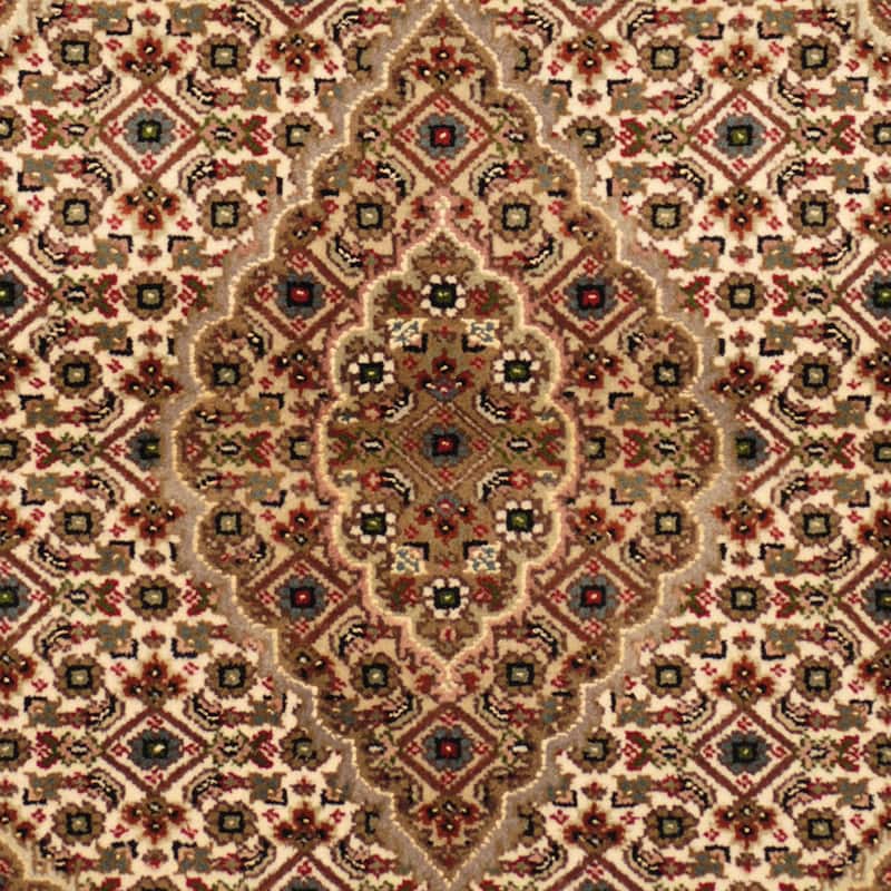 HERAT ORIENTAL Handmade One-of-a-Kind Tabriz Wool and Silk Rug - 2'6 x 4'6 - 2'6 x 4'6