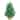 Artificial Christmas Mix Needle Pine 18-inch Tabletop Tree With Burlap Base