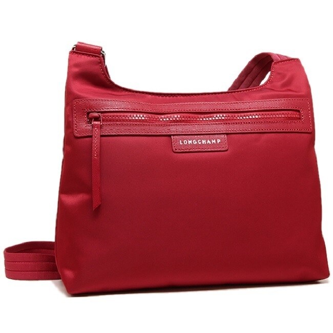 Longchamp Le Pliage Neo Red Nylon Crossbody Bag