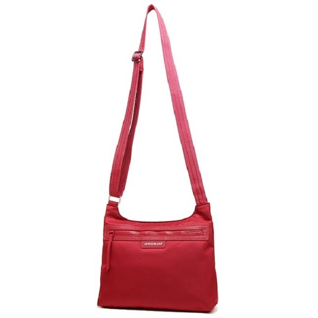 Longchamp Le Pliage Neo Red Nylon Crossbody Bag