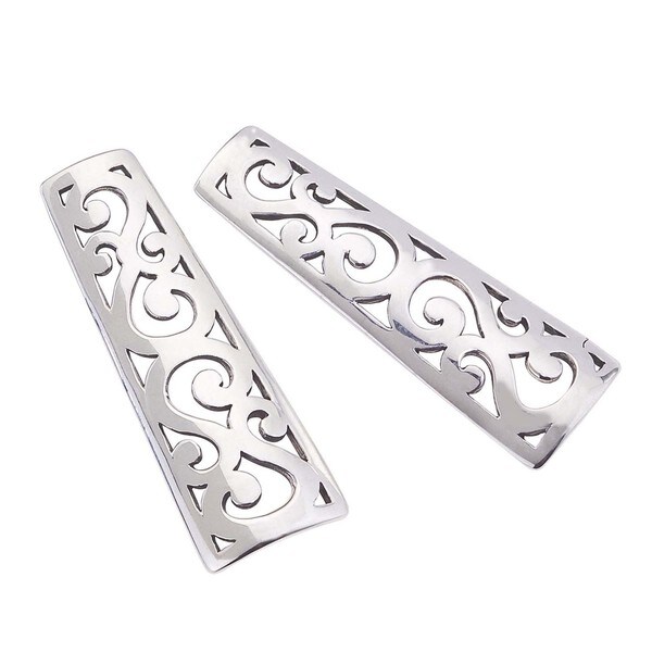 Women's Sterling Silver Drop 'I' Earrings by Ever One