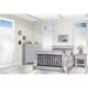 preview thumbnail 4 of 2, Dream On Me Chesapeake Platinum and Navy 5-in-1 Convertible Crib