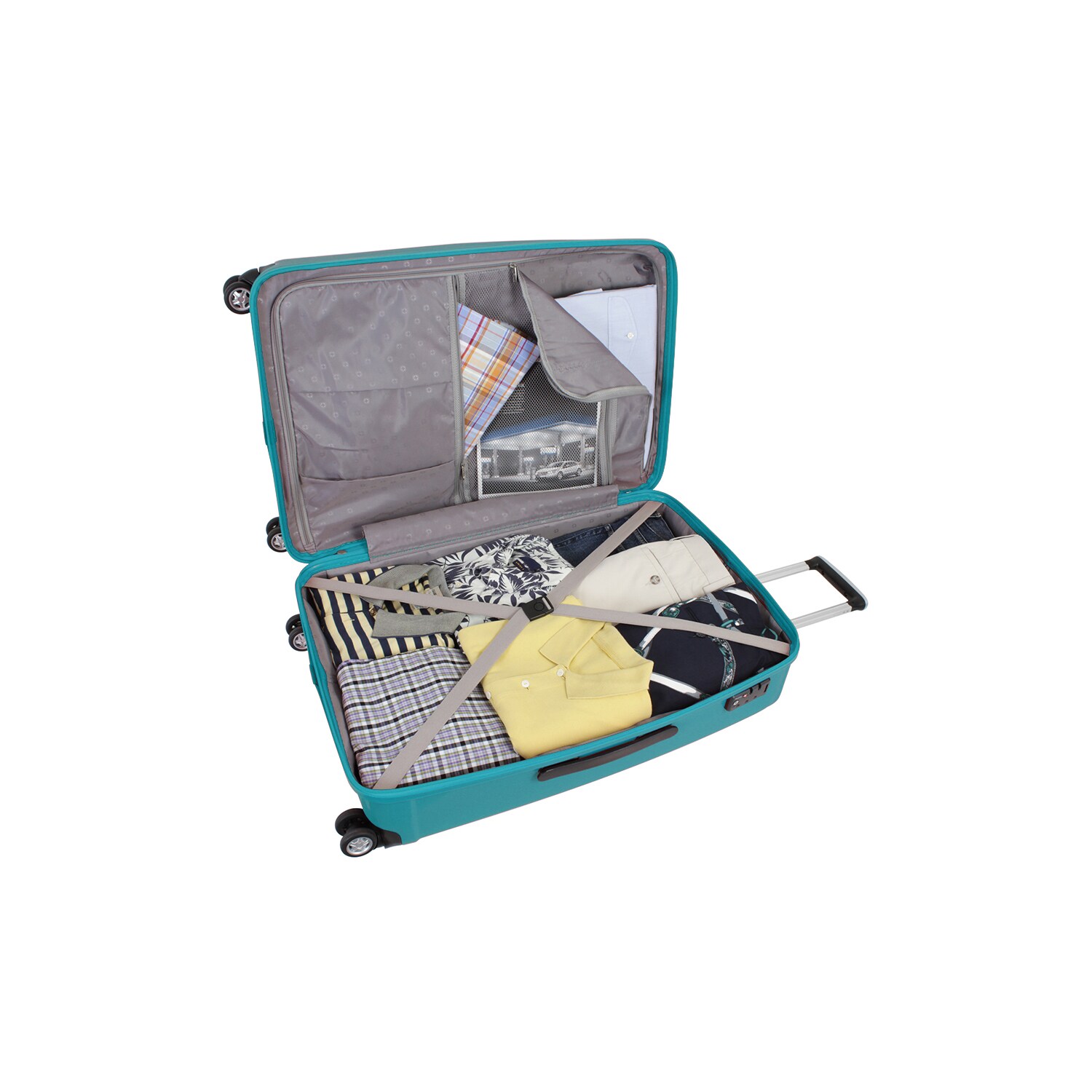 swissgear teal luggage