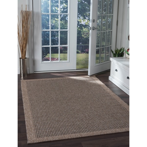 Alise Rugs Seros Modern Solid Area Rug - 7'2 x 10'2