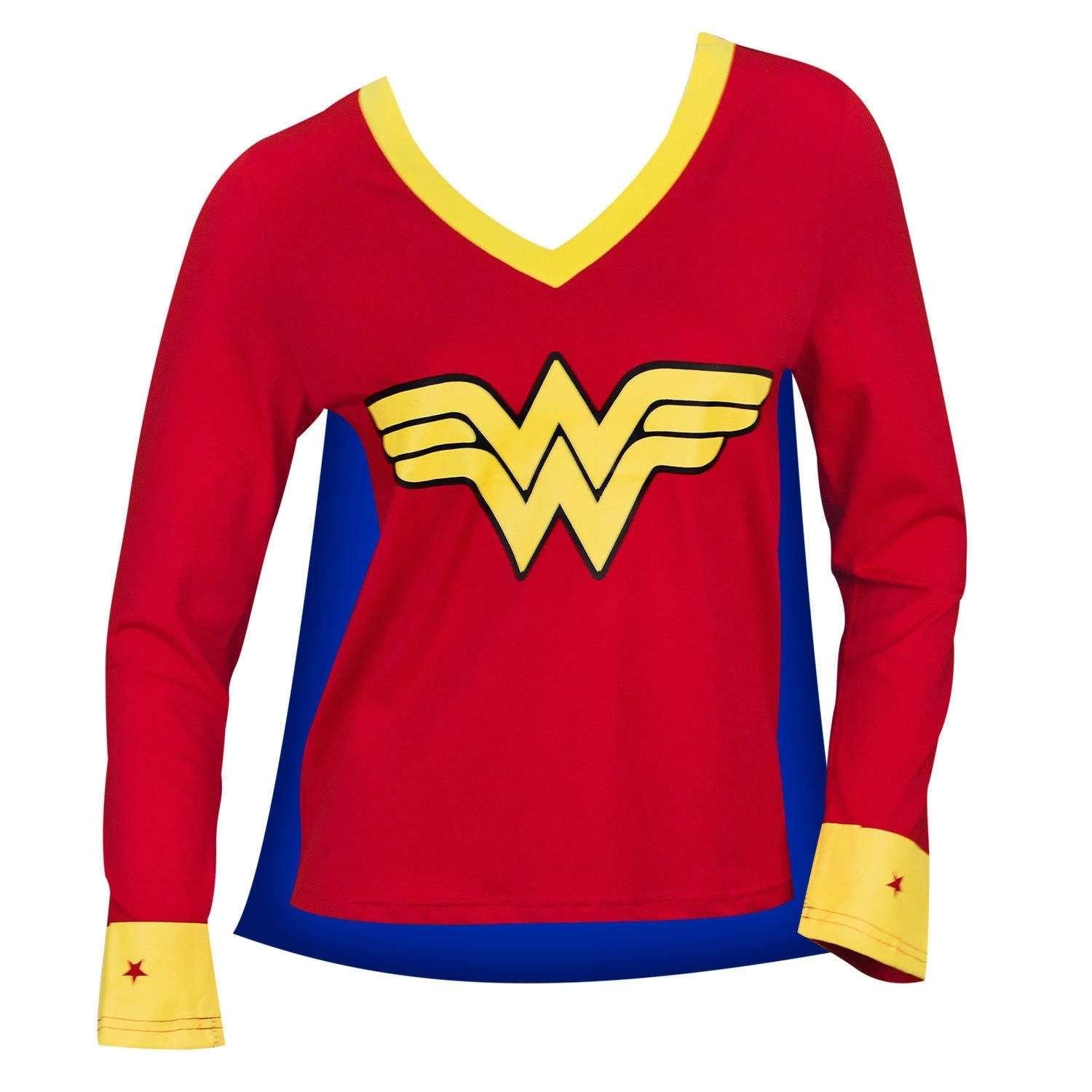 womens wonder woman shirt with cape