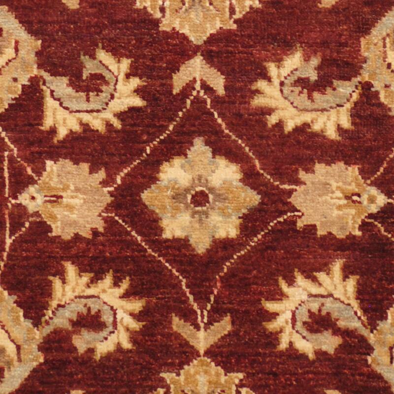HERAT ORIENTAL Handmade One-of-a-Kind Vegetable Dye Oushak Wool Rug (Afghanistan) - 2'8 x 4'