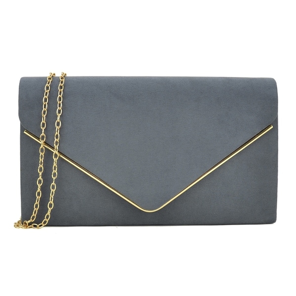 clutch with chain strap