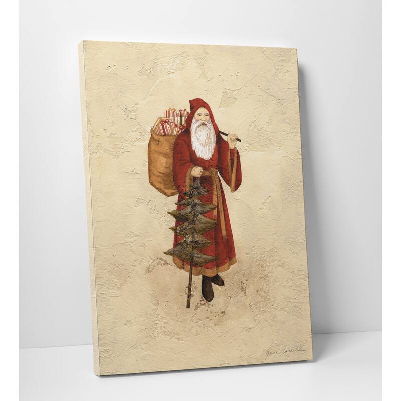 Wexford Home 'Vintage Santa' Premium Gallery-wrapped Canvas