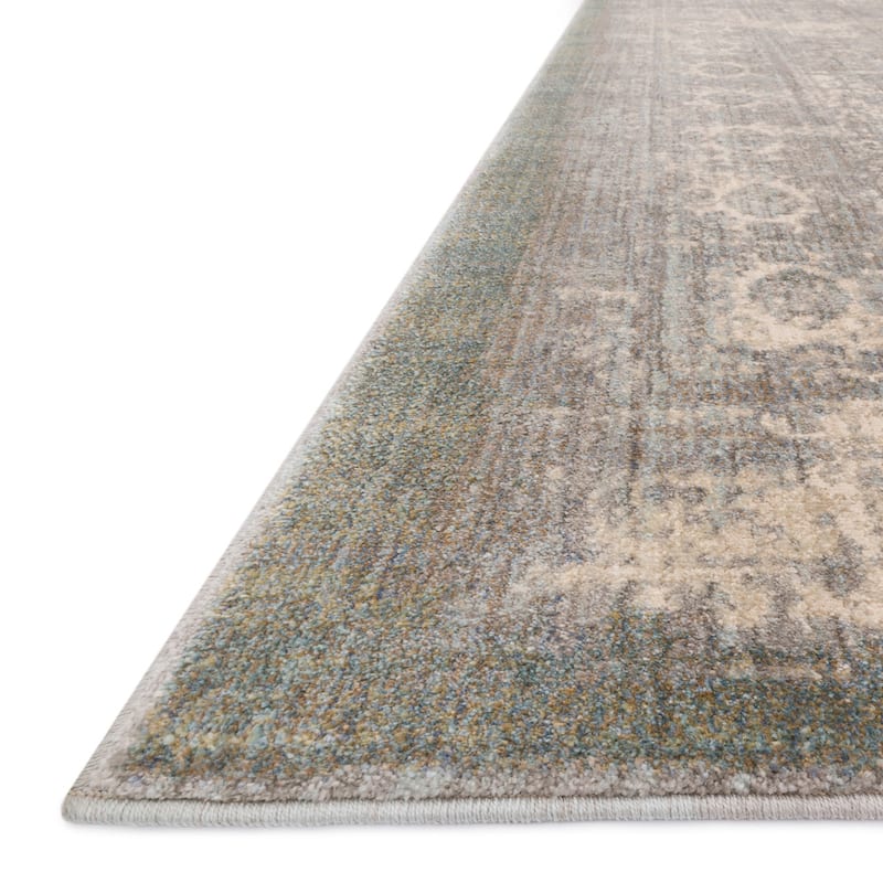 Alexander Home Contessa Traditional Medallion Distressed Rug