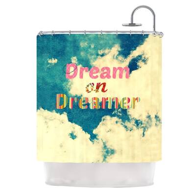 Kess InHouse Robin Dickinson Dream On Clouds Shower Curtain