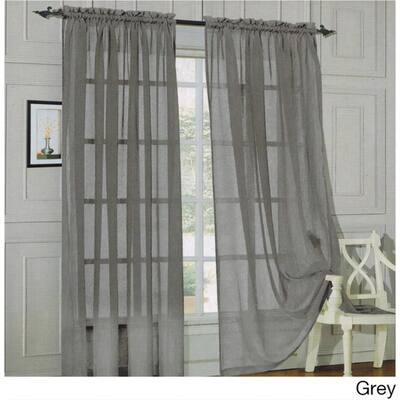 Buy Metallic Sheer Curtains Online At Overstock Our Best Window