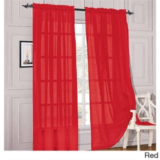 Red Sheer Curtains - Shop The Best Deals For Apr 2017