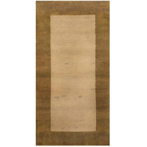 HERAT ORIENTAL Handmade One-of-a-Kind Tibetan Wool Rug - 2'4 x 4'6
