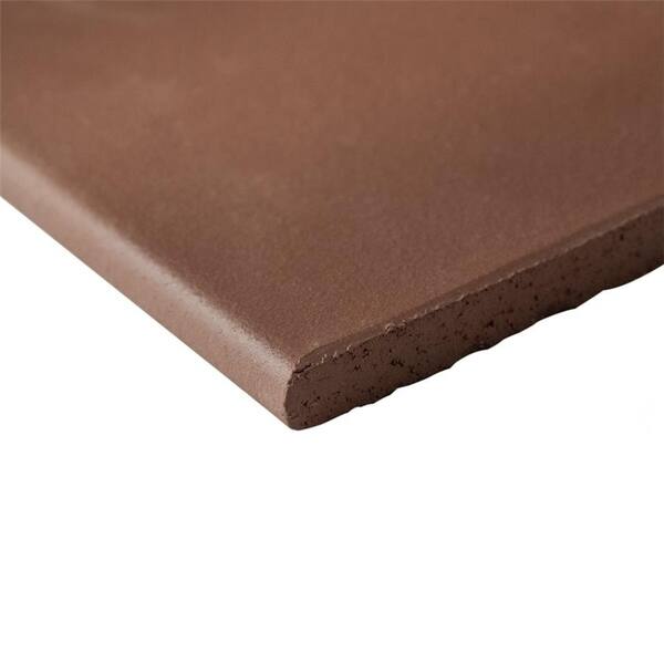 Shop Somertile 5 875x5 875 Inch Clinker Edge Flame Red Quarry