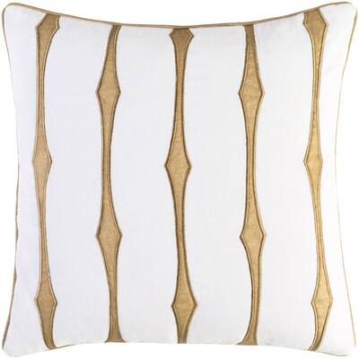 Decorative Pool 22-Inch Feather Down or Poly Filled Throw Pillow