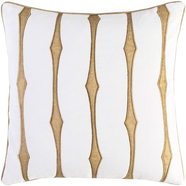 Decorative Pool 20-Inch Feather Down or Poly Filled Throw Pillow