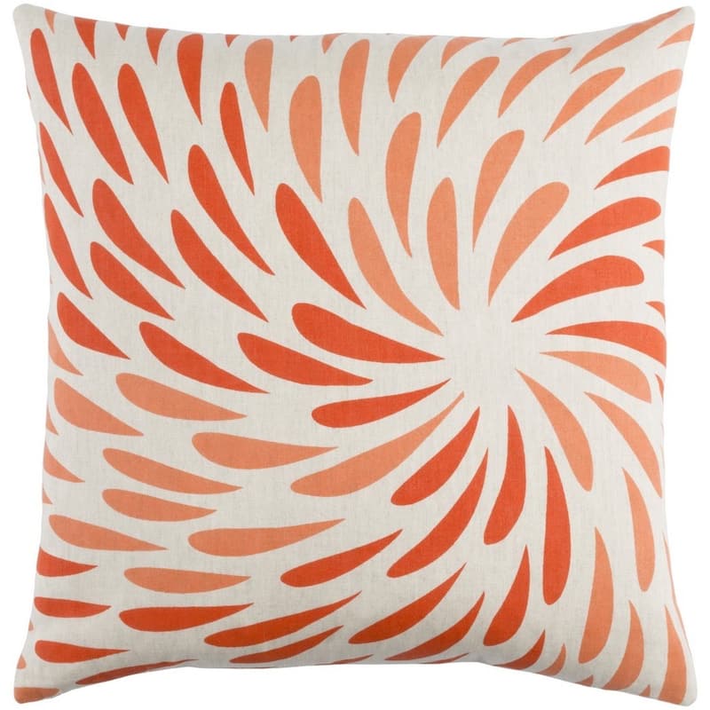 Decorative Pontoise 20-Inch Feather Down or Poly Filled Throw Pillow