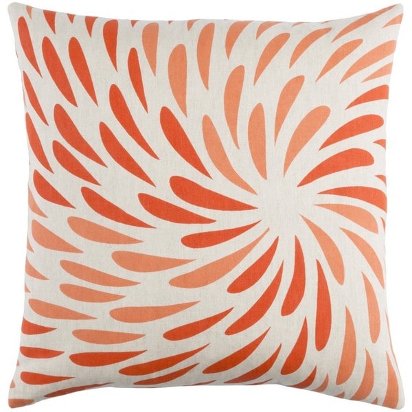 Decorative Pontoise 20-Inch Feather Down or Poly Filled Throw Pillow