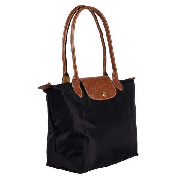 small black longchamp bag