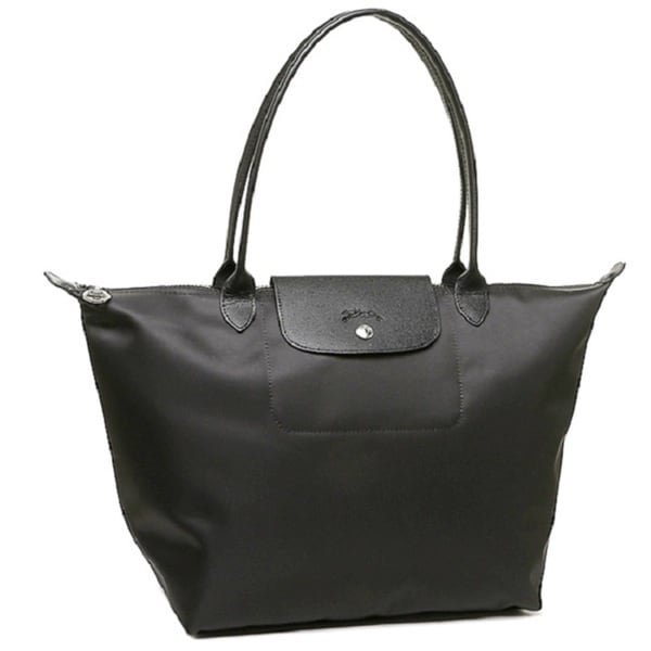 longchamp bag all black