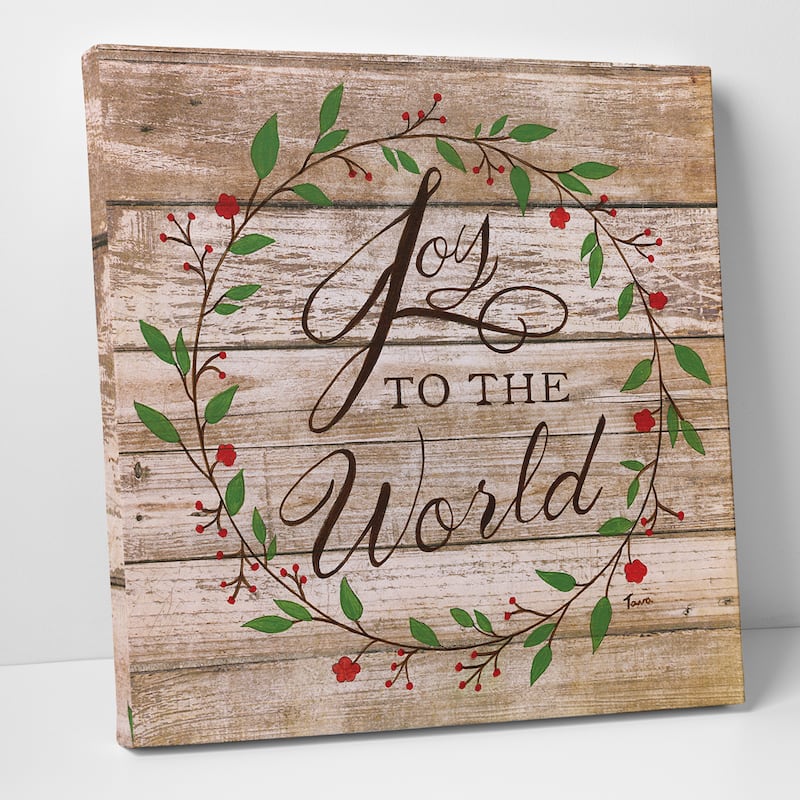 'Christmas Star' Premium Gallery-wrapped Canvas