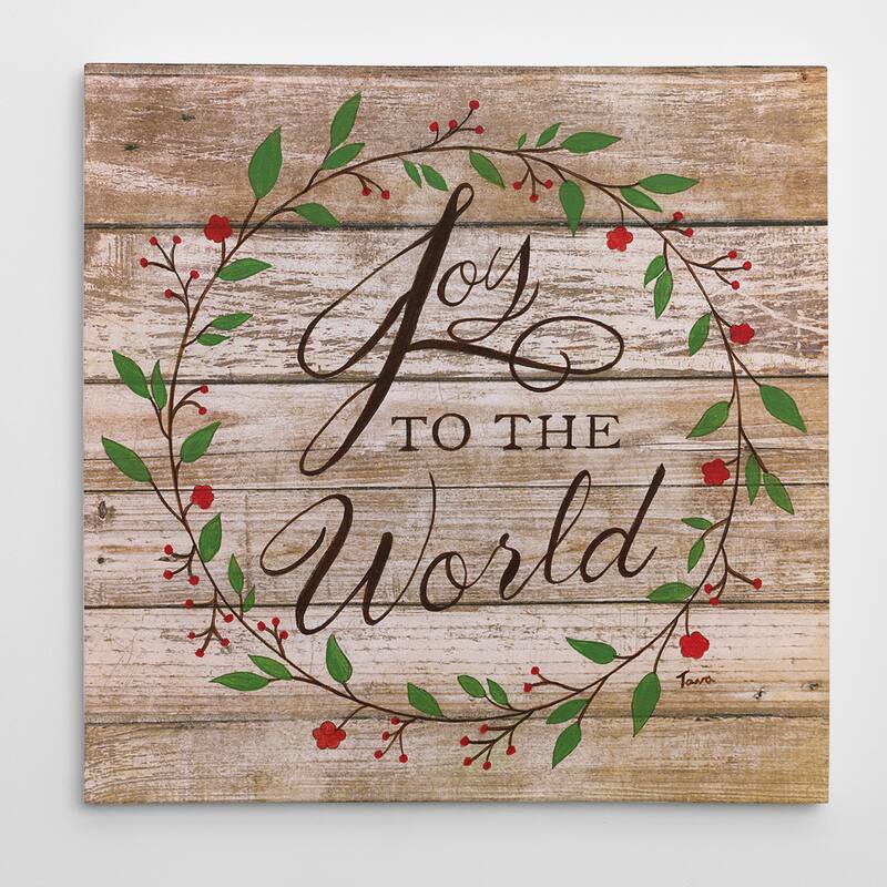 'Christmas Star' Premium Gallery-wrapped Canvas