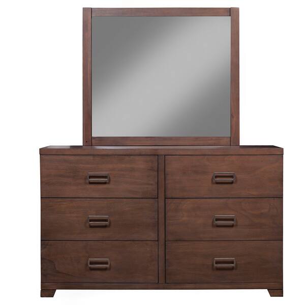 Shop Alpine Savannah 6 Drawer Dresser On Sale Free Shipping