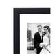 Americanflat 7-piece Wall Frame Set for One 8 x 10-inch Two 5 x 7-inch, and Four 4 x 6-inch Photos