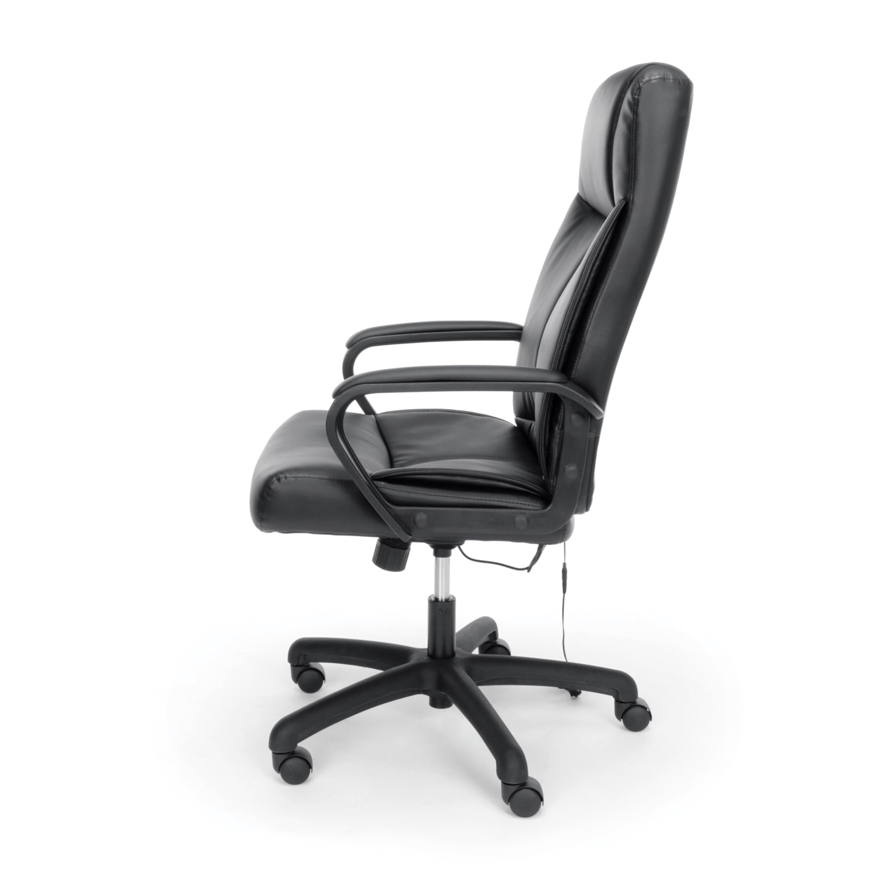 Vibrating Mage High Back Leather Executive Office Chair Vibrating Mage High Back Leather