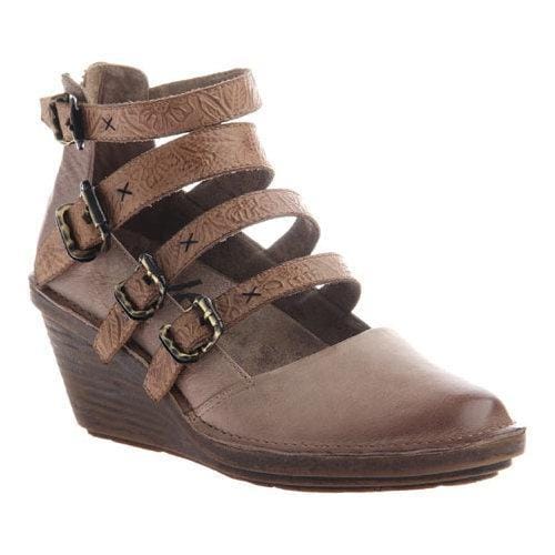 Shop Women's OTBT Biker Wedge Pecan Leather - Free Shipping Today ...