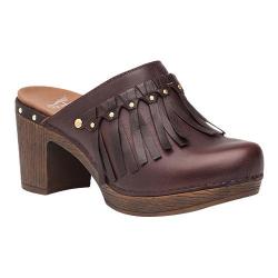 dansko fringe clogs