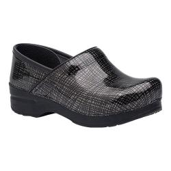 dansko silver black crisscross