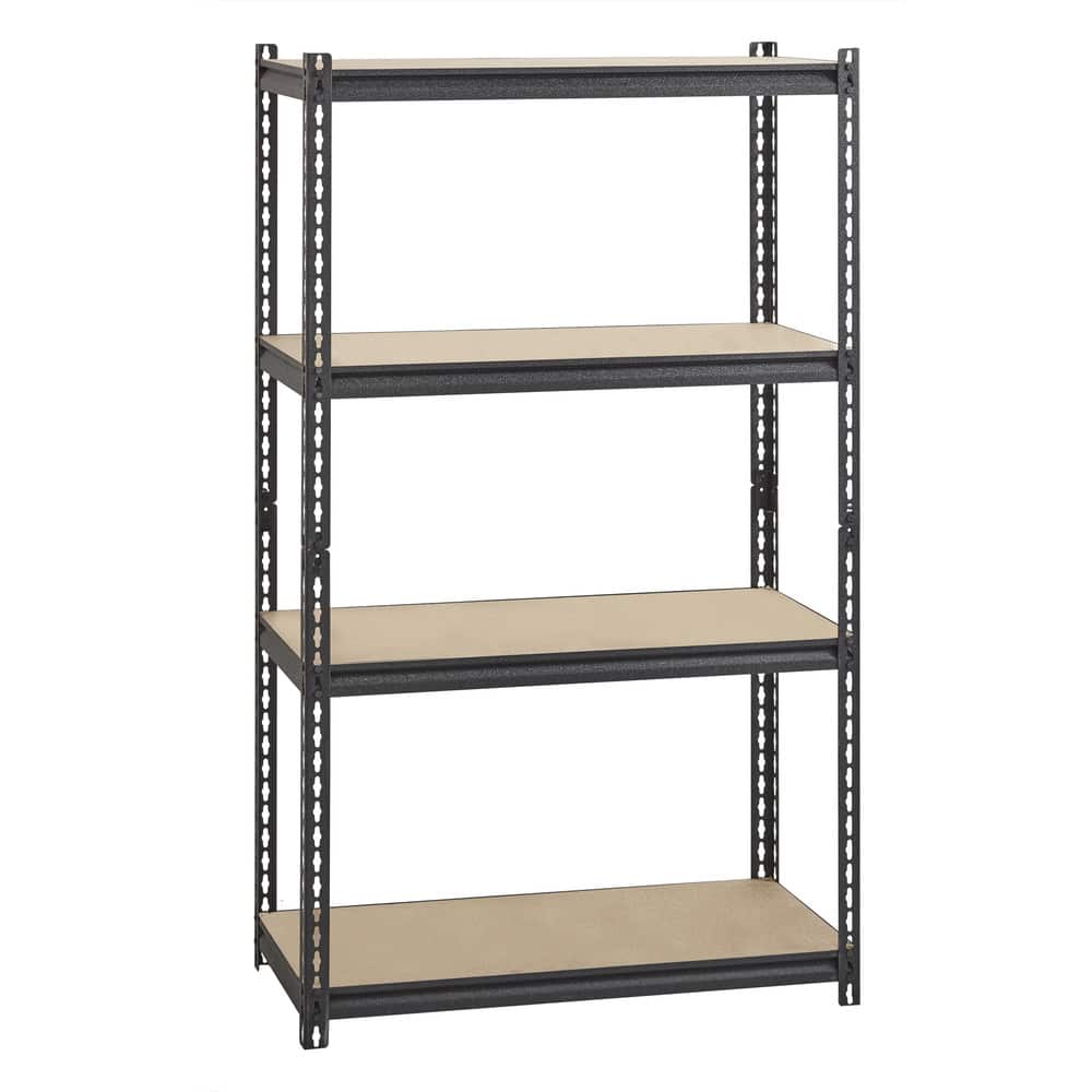 Iron Horse 2300 lb Riveted Shelving, 4 or 5 Shelf Black