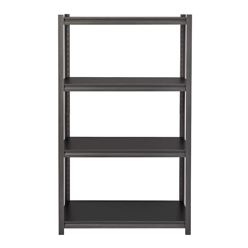 Iron Horse 3200 lb Concealed Riveted Shelving, 60"Hx36"Wx18"D, Gray
