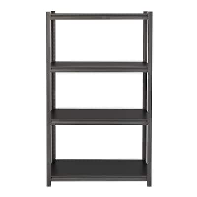 Iron Horse 3200 lb Concealed Riveted Shelving, 60"Hx36"Wx18"D, Gray