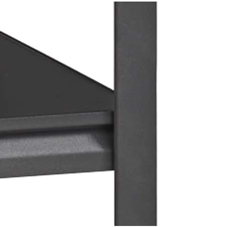 Iron Horse 3200 lb Concealed Riveted Shelving, 60"Hx36"Wx18"D, Gray
