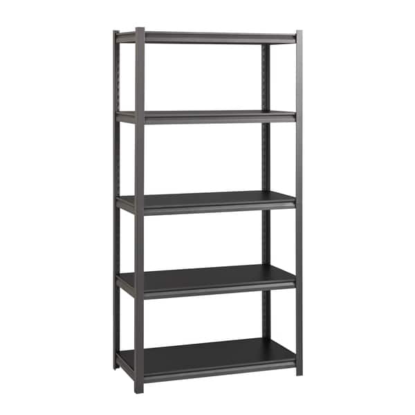 slide 2 of 3, Iron Horse Gunmetal 3,200-lb. Shelving w/ Concealed Rivets