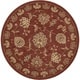 preview thumbnail 15 of 30, Nourison Hand-tufted Area Rug 8' Round - Rust - Round