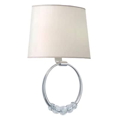 Mirage 2-light Polished Nickel Wall Sconce