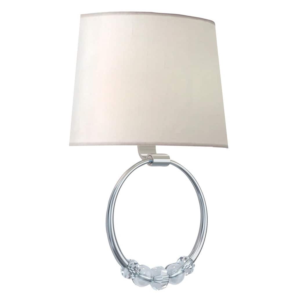 Mirage 2-light Polished Nickel Wall Sconce