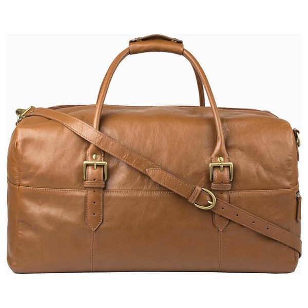 hidesign leather holdall