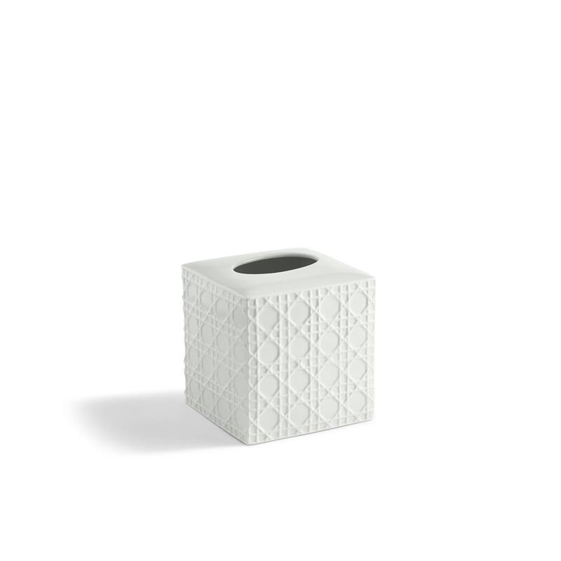 Kassatex Rattan Bathroom Accessory Collection