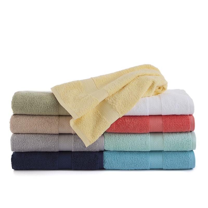Martex 6 PC 100% Ringspun Cotton Towel Set Highly Absorbent & Soft