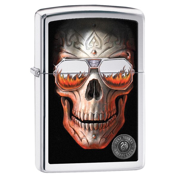 Zippo Anne Stokes Skull Windproof Lighter